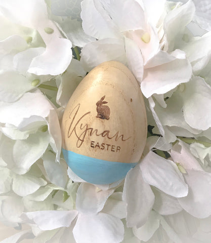 Personalised Wooden Shaker Eggs