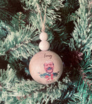 Wooden Personalized Bauble