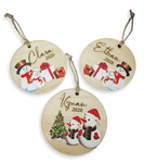 Personalized Christmas Tree Ornaments