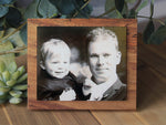 Wooden Block Photo Print